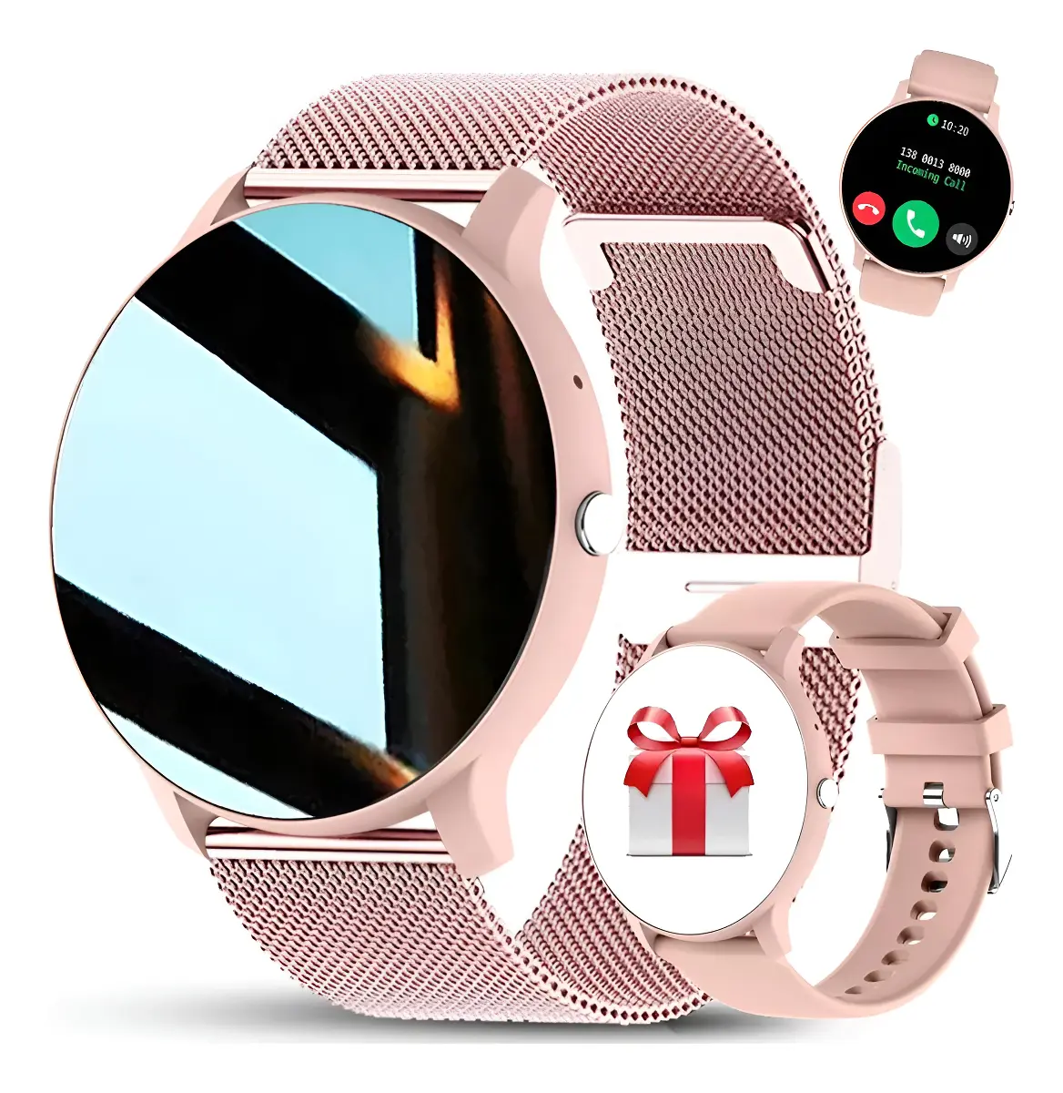 Reloj Inteligente Deportivo Diseño De La Correa Pink