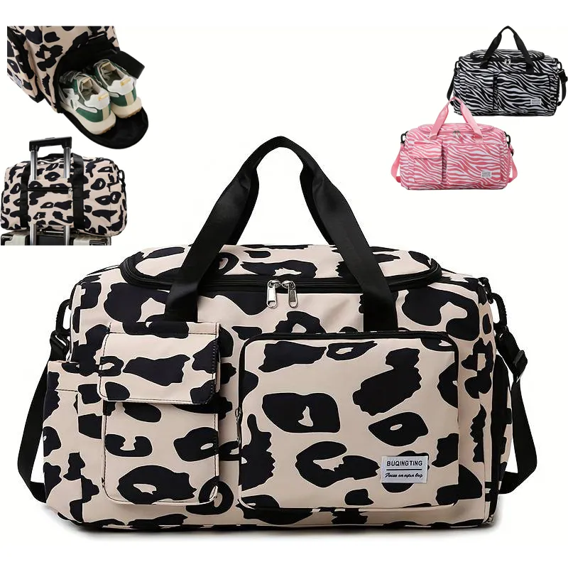 Bolsa Gimnasio Y Viaje Impermeable 27l Gran Capacidad Mujer