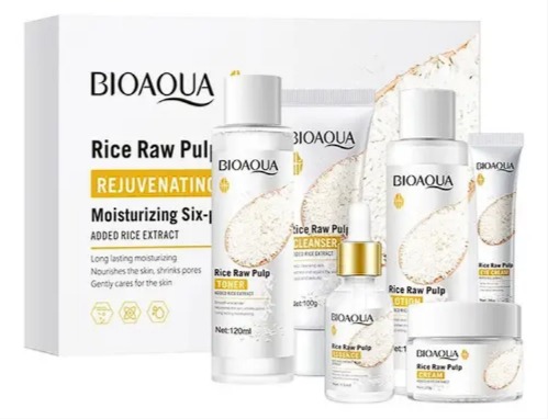 Set Facial Bioaqua de 6 Cremas para Cuidado Completo de la Piel