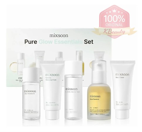 Mixsoon Kit De Viaje Pure Glow Essentials Hidratante 5 Pzs