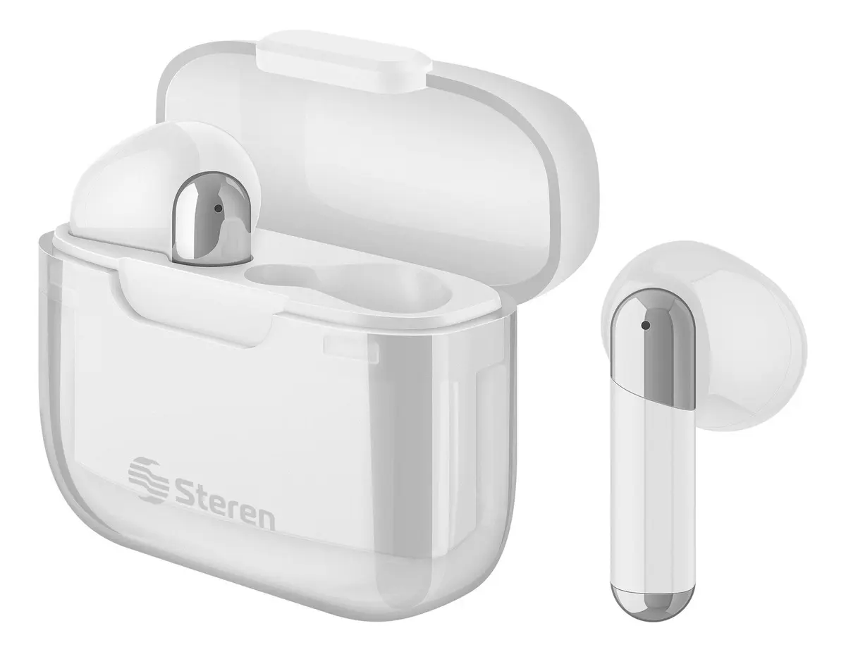 Audífonos Bluetooth Touch True Wireless Ergonómicos Color Bl Blanco
