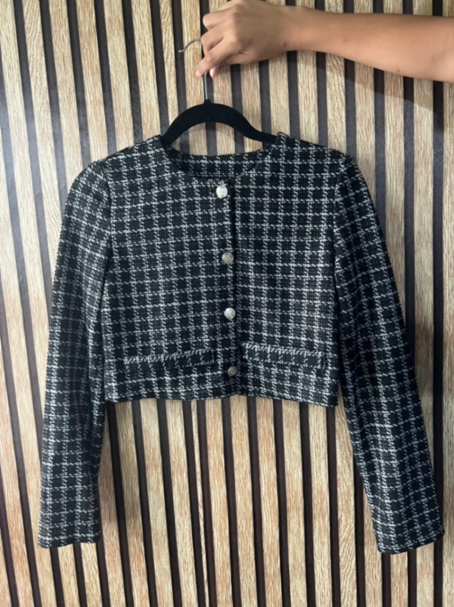 BLAZER COLOR NEGRO