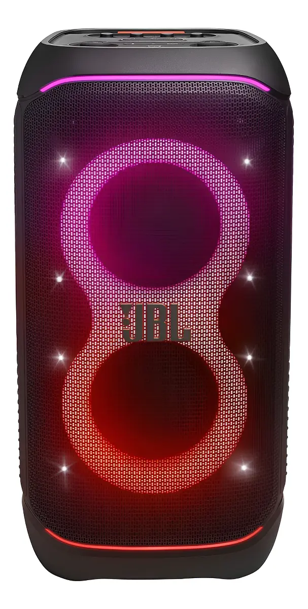 Bocina JBL PartyBox Stage 320 portátil Bluetooth waterproof negra